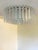 2020s Contemporary Modern Clear Strips “Listelli” Murano Glass Burnish Flush Mount For Sale - Image 5 of 5