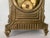German Mantel Clock in Brass, 1950s For Sale - Image 4 of 18