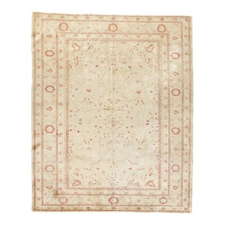 Silk Haji Jalili Tabriz Rug 4'2'' X 5'1'' For Sale