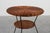 Mid-Century Modern Mid-Century Woven Rattan, Wicker and Iron Two-Tier Round Coffee Table, Italy, 1960s For Sale - Image 3 of 13