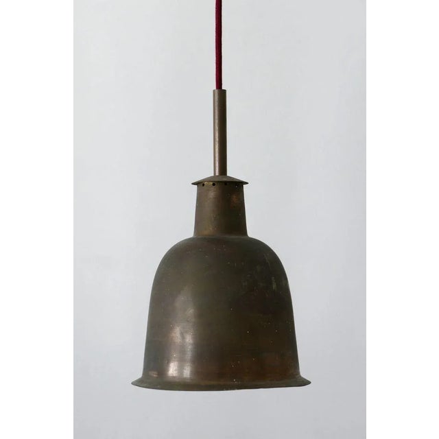 Mid-Century Modern Brass Church Pendant Lamp, Germany, 1950s For Sale - Image 14 of 18