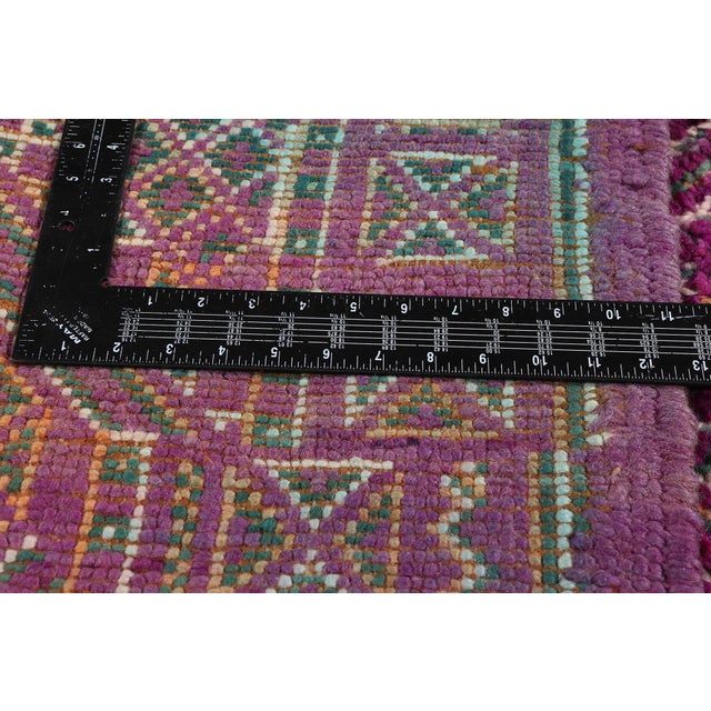 Textile Vintage Beni M'Guild Moroccan Rug, 06'02 X 11'11 For Sale - Image 7 of 10