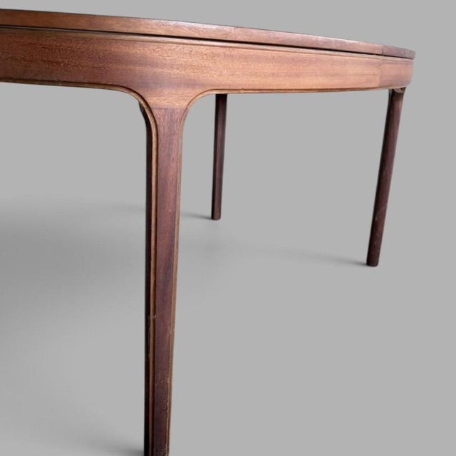 Brown Mid-Century Teak Oval Extending Dining Table from Nathan Furniture, 1960s For Sale - Image 8 of 10