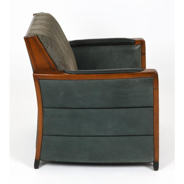 Mid 20th Century European Art Deco Lounge Chair For Sale - Image 4 of 6