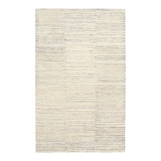 Marie Flanigan for Dash & Albert Avery Pewter Blue Tufted Wool Rug, 7' 6" x 9' 6" For Sale