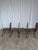 Vintage Brutalist Rustic Farmhouse Dining Chair, 1970s, Set of 4 For Sale - Image 10 of 18