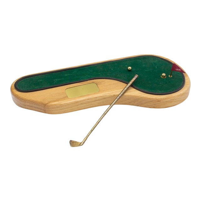 Novelty Desktop Golf Set Putting Green Chairish