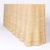 Mid-Century Modern Long Wicker Drapery Ghost Console For Sale - Image 3 of 9