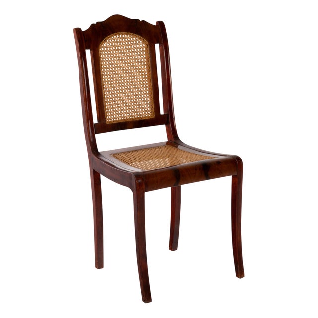 Biedermeier Dining Chair with Sebel Legs, 1840s For Sale