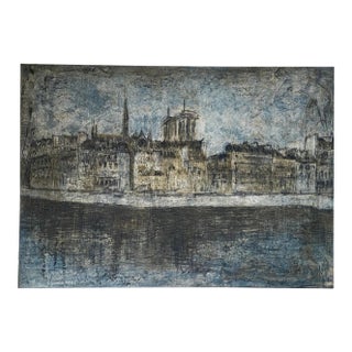 1965 Moishe Smith Paris Color Etching For Sale