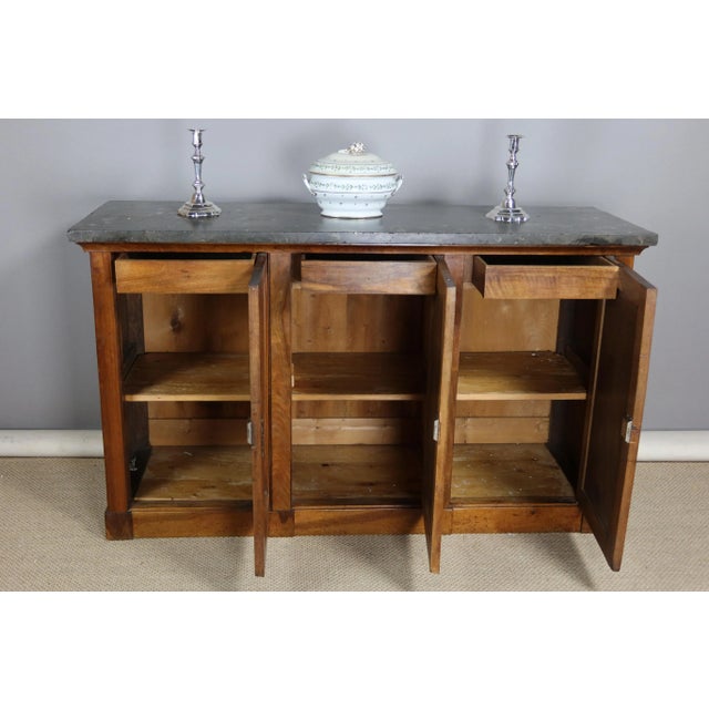 Antique Directoire Walnut Sideboard For Sale - Image 13 of 13