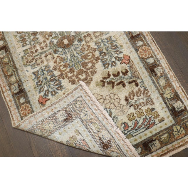 1940s Persian Hamedan small rug