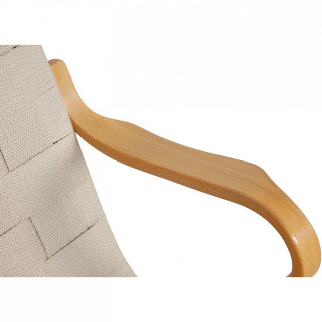 Beige Eva Chair in Beech by Bruno Mathsson, 1990s For Sale - Image 8 of 13