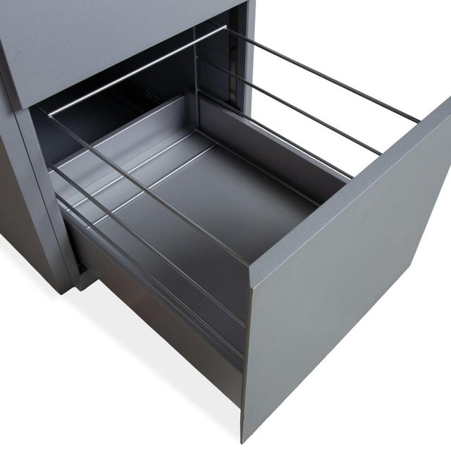 Wooden White Black Desk from Walter Knoll For Sale - Image 4 of 12