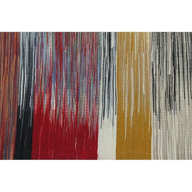 Handwoven Scandinavian Style Persian Kilim Rug 10'4"×13'6" For Sale - Image 9 of 13