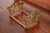 A gorgeous Art Nouveau period bronze expandable book rack or bookends with owl motif In the manner of Bradley & Hubbard...