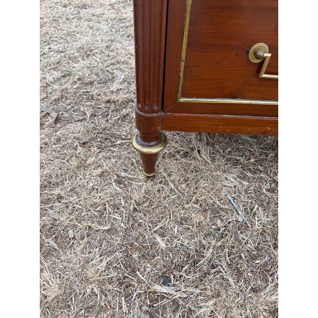 19th Century 19th Century Louis XVI Marble Top Chest of Drawer / Commodes For Sale - Image 5 of 12