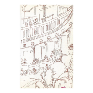 Myriam Cahn Carnegie Hal Drawing