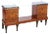 Art Deco Burl, Walnut, and Ebonized Walnut Entrance Console, 1920s For Sale