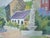 Modernist Swedish Landscape Painting by Arne Granhall 1983 For Sale - Image 13 of 18