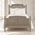 A 19th century French Louis XVI painted cane bed created in Paris by Hopilliart & Leroy, one of the important furniture...