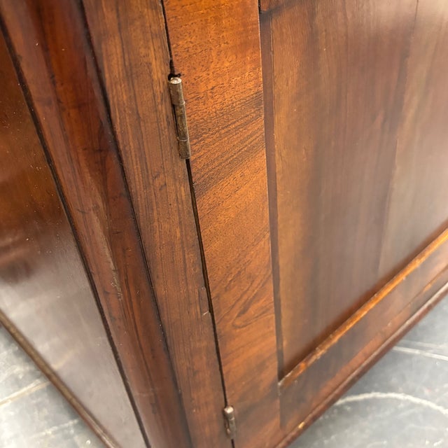 Antique Charles X Sideboard in Veneered Walnut, 1800s For Sale - Image 15 of 18