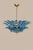 DUTIES FREE Blue Turquoise Palmette Murano Chandelier, 82 Elements | Murano Shutters A striking Italian Murano glass...