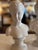 1970s Set of 2 Japanese Made, Hand Painted Porcelain Mini Busts For Sale - Image 5 of 12