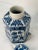 Late 20th Century Chinoiserie Blue and White Lidded Jar For Sale - Image 4 of 10