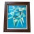 Contemporary Original Stephen Heigh Abstract Painting “Joyous Flight”Vintage Frame For Sale