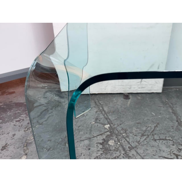 Vittorio Livi for Fiam Ragno Glass Dining Table For Sale - Image 9 of 13