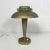 Art Deco Italian Round Brass and Glass Table Lamp, 1930s For Sale - Image 3 of 18