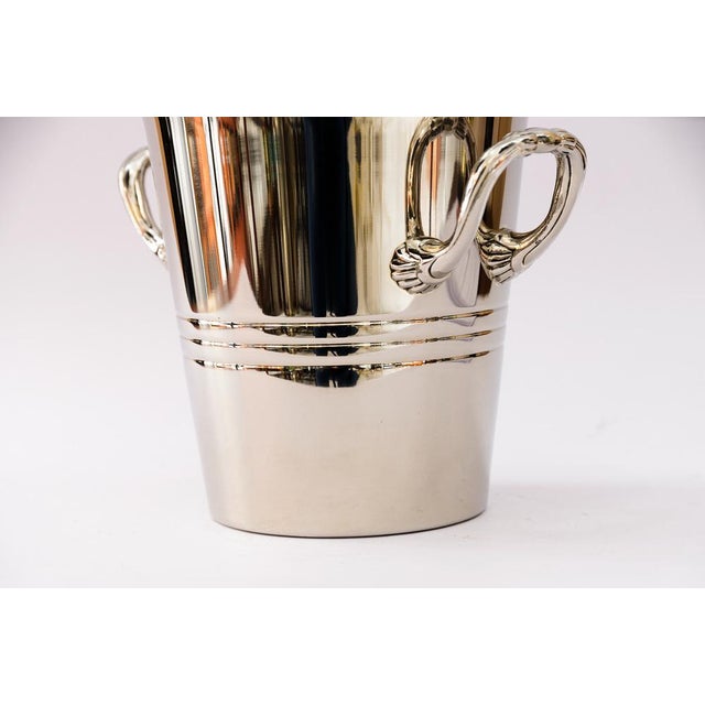 Metal Champagne or Wine Cooler, Vienna, 1950s For Sale - Image 7 of 12