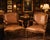 Pair of vintage Large Louis XV–style leather armchairs with a classic Ralph Lauren–inspired look. These feature: • Rich...