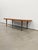 Authentic vintage mid century modern teak coffee table. By Meredew Furniture. Maker's label on bottom. This piece is in...