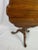 1960s Vintage 1960s Kling Colonial Mahogany Pie Crust Tilt Top Table - Chippendale Style For Sale - Image 5 of 11