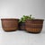 Vintage Japanese Bamboo Baskets, 1960s, Set of 2 For Sale - Image 6 of 16