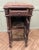 French Carved Nightstand with Marble Top For Sale - Image 5 of 8