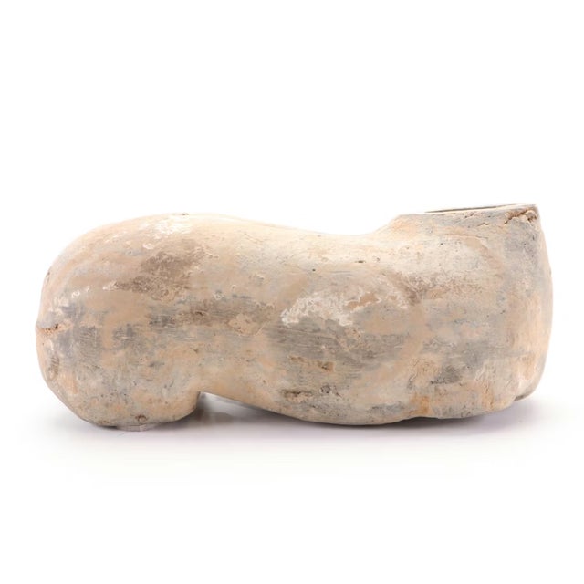 Antique Chinese Han Dynasty Polychrome Painted Terracotta Horse Funerary Tomb Figure For Sale - Image 14 of 17