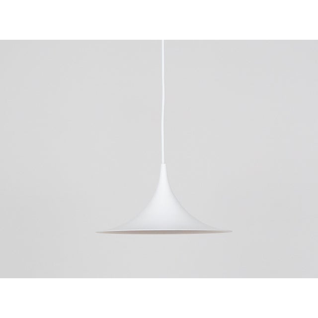 Vintage Semi Pendant Lamps by Bonderup and Thorup for Fog and Morup, 1968, Set of 2 For Sale - Image 3 of 9