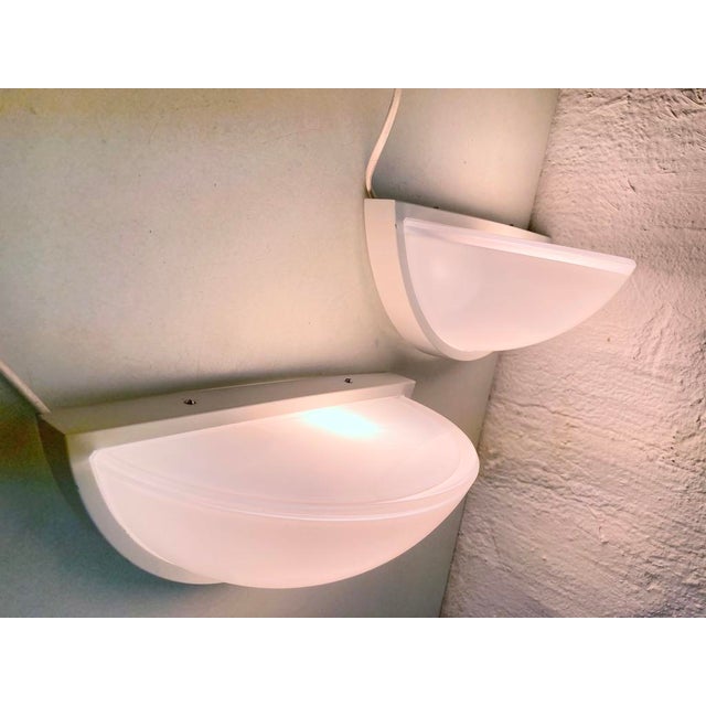 Wall Lamps from Glashütte Limburg, 1970s-1980s Design, Set of 2 For Sale - Image 12 of 13