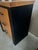 Late 20th Century Postmodern Blond Wood and Black Lacquered Nightstands With Glass Display Shelves - A Pair For Sale - Image 9 of 12