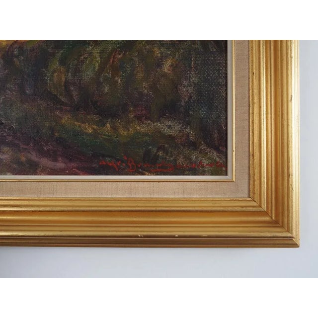 The Autumn Forest, 1960s, Oil on Canvas, Framed For Sale - Image 10 of 13