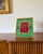 Hollywood regency picture frame in the manner of Gabriella Crespi, Italy 1970s Faux malachite, brass wood, brass H 33,5 cm...