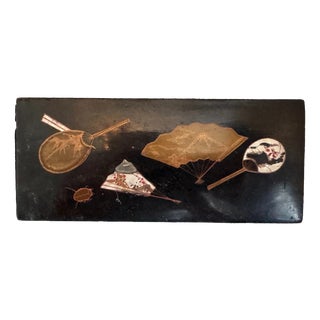 Antique Meiji Japanese Lacquer Box For Sale