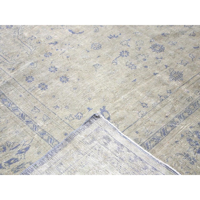 1940s Turkish Oushak Rug For Sale - Image 4 of 6