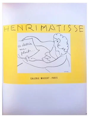 Henri Matisse, Expo Maeght Poster, 1959, Original Lithograph