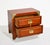 Wood 1970s Campaign Chinoiserie Nightstand by Huntley for Thomasville, Double-Ring Hardware For Sale - Image 7 of 9