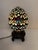 Tiffany and Co. Vintage Tiffany-Style Stained Glass Egg-Shaped Accent Table Lamp For Sale - Image 4 of 4