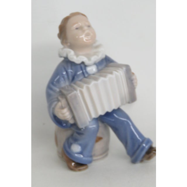 Royal Copenhagen Boy With Accordion Figurine 4587b For Sale - Image 10 of 11